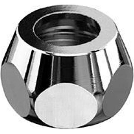 Raccordo a compressione 1/2 pollice x 10, cromo (1/2)