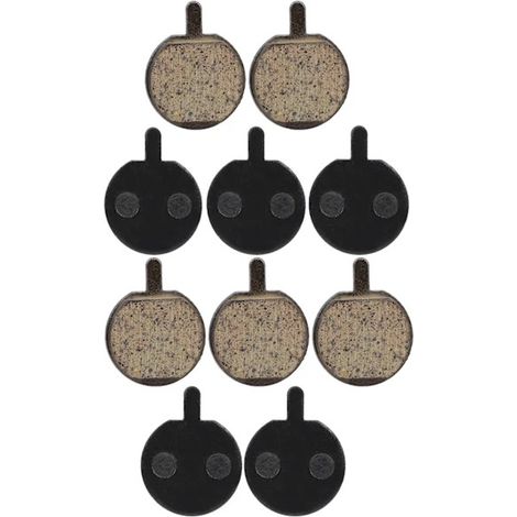 Convient pour le remplacement des plaquettes de frein à disque pour vélos et VTT (paire), en résine semi-métallique. (1/5)