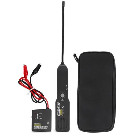 TONYSA EM415Pro Testeur électrique automobile et localisateur de disjoncteurs, détecteur de courts-circuits et de tensions, sonde flexible de 18 cm (7 pouces) pour le diagnostic automobile et domestiq
