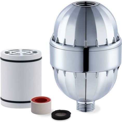 Anti-limescale Shower Filter, Shower Filter, Water Softener removes chlorine and heavy metals, revitalizes skin, hair and nails (1/5)
