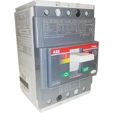 ABB 1SDA050954R1 Disyuntor Tmax TS2 160 fijo 3P 40A