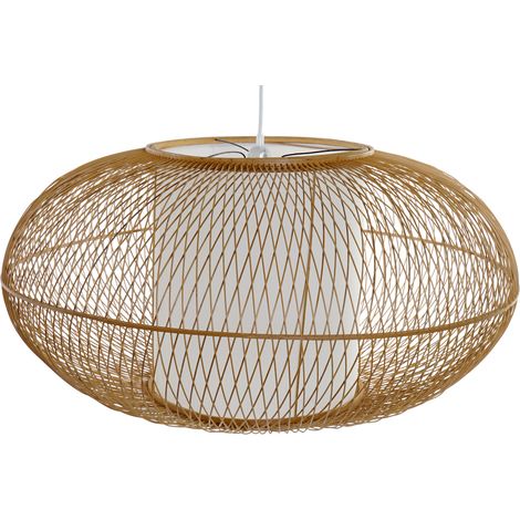 Bambusdecke 83x83x40 natürliches Bambusmaterial mehrfarbige Farbfamiliendecke und Wandminen Details (1/5)