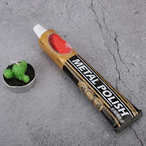 Pâte à polir les métaux 75 ml, antirouille, antioxydante et nettoyante pour objets décoratifs et montres. (1/5)