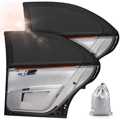 Green Mobility-Pare Soleil Voiture Bébé,2 Pièces Chaussette Voiture Soleil par,Bloquer Les Rayons UV,par Protege Soleil Voiture Arrière Enfants, Compatible avec la Plupart des Auto (1/5)