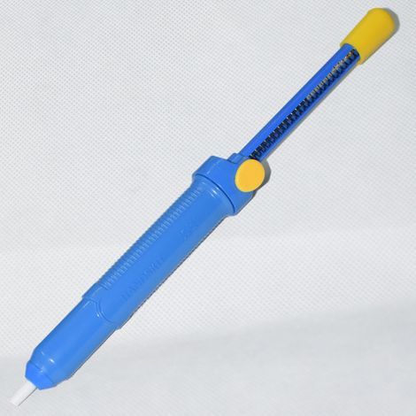 Entlötpumpe (13") – Handwerkzeug zum Entfernen von Lötzinn – Blau (1/5)