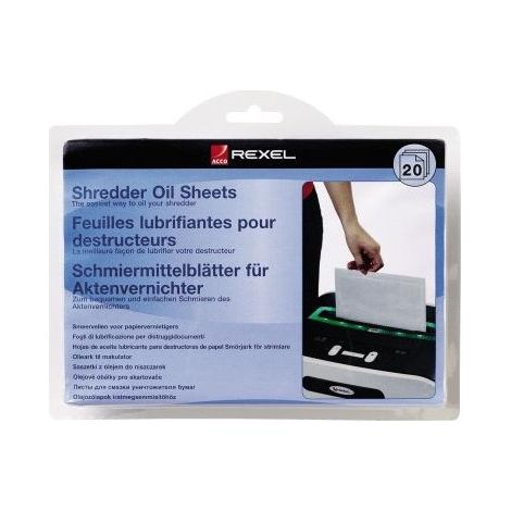 Rexel Shredder Oil Sheets (20) 20 Stück(e) (1/3)
