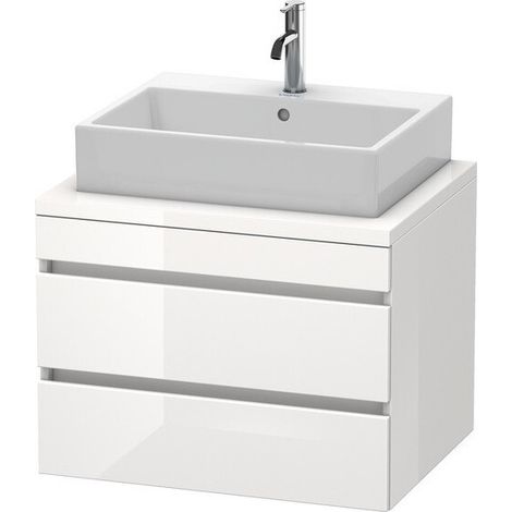 Consola baja DURASTYLE 512x700x548mm lino / blanco mate