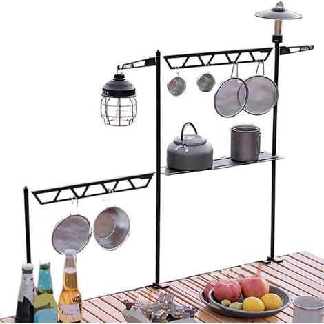 Camping Kochtopf Rack Camping Kochgeschirr Rack Desktop für