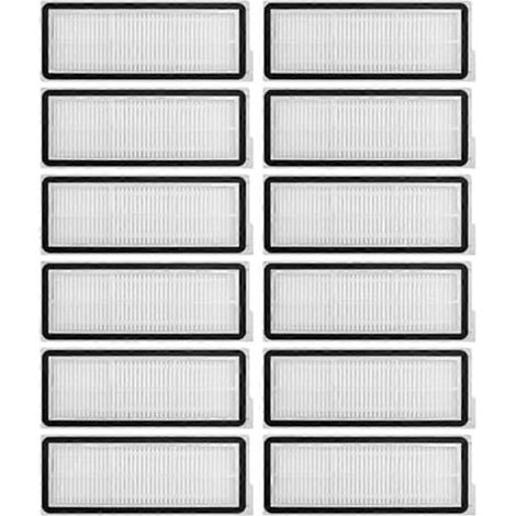 Filtre de (12 ) de remplacement HEPA filtre de Roborock Qrevo Series – QV35A QV35S – Qrevo MaxV – Qrevo Plus Aspirateur (NOT pour Q Revo) (1/5)