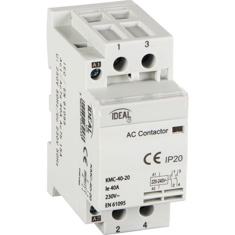 Contactor modular 40A 2NO 0R 230V CA KMC-40-20 23253 (1/2)