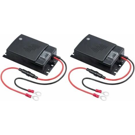 2X Ultraschall-Vertreiber, automatischer Ultraschall-Tier-/Mäuse-/Rattenvertreiber, automatische Schädlingsbekämpfung, 12 V, Fahrzeug, Nagetierabwehr, Fahrzeugschutz (1/5)