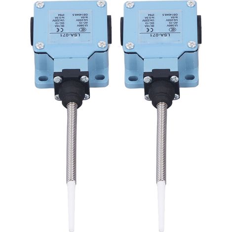 Interrupteur de fin de course à rouleau 2 pièces, contact momentané à rappel automatique, universel pour CNC fraiseuse, laser, plasma, routeur, 250V 220V (1/5)