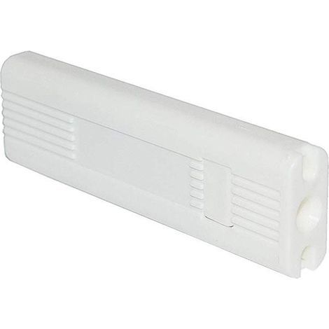 Lot de 8 poids de cordon de rechange pour stores enrouleurs verticaux, volet de fenêtre, poignée de sécurité en plastique blanc, dispositif tendeur, accessoires pour stores (1/5)