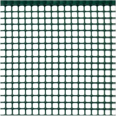 RETE DI PROTEZIONE PER BALCONI 'QUADRANET' mt. 1 x 5 - (maglia 10 x 10 mm) colore verde