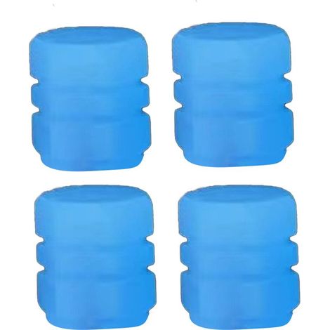 4 capuchons lumineux pour valve de pneu, en ABS, diamètre intérieur 0,8 cm, hauteur 1,6 cm. (1/5)