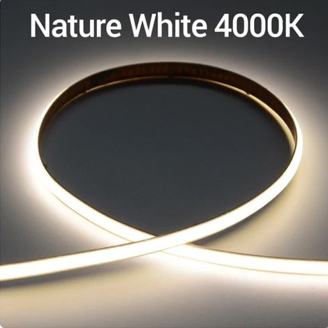 Striscia LED COB 528 DC24V Impermeabile 5 Metri  4000K (1/5)