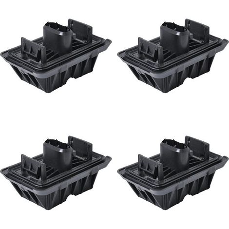 Adatto per 4 cuscinetti di supporto in gomma morbida per cric auto, 51717065919. Adatto per Serie E60, E61 e Serie 5 (E60/61/X3).