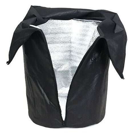 Couverture froide pour plantes - couverture antigel pour la protection des plantes en pot en hiver, 45 cm x 50 cm (1/4)