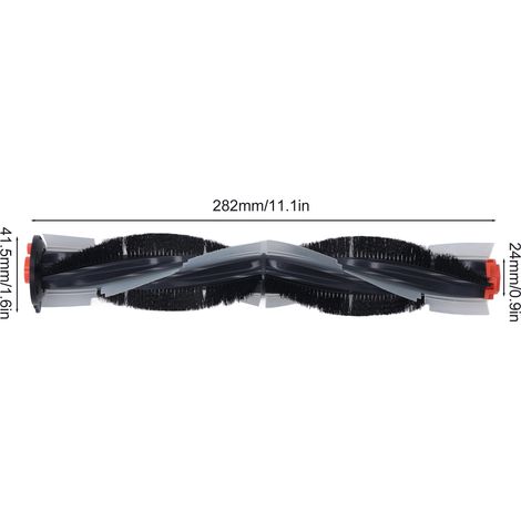 Ortviai Brosse principale de rechange pour aspirateur robot Neato D8 et D6 – ABS, douce et facile à installer (1/4)