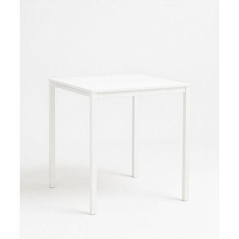 Mesas Comedor - Mesa Cuadrada Dino 65 cm - Blanco (1/5)