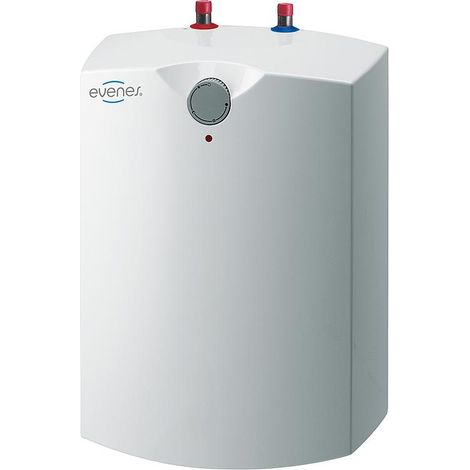 EVENES Warmwasserspeicher Boiler Druckfest 5 Liter Übertisch/Unterisch 230V 2 kW GT5-Obertisch