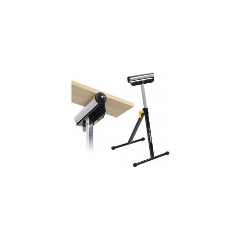 Servante à rouleau 60 kg – Hauteur réglable 695 à 1100 mm – Largeur 300 mm – Mobilité avec roulettes – Pour chantiers humides – Powerplus (1/5)