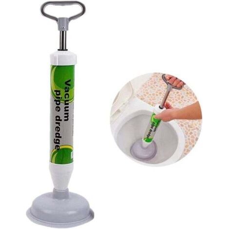 Déboucheur à ventouse puissant, haute pression, pour la salle de bain, les toilettes, baignoires, douches (1/4)