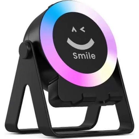 Bluetooth-Lautsprecher mit Farbwechselerkennung, Tisch-Handyhalterung, kleiner Lautsprecher, Subwoofer, Mini-Bluetooth-Lautsprecher (1/5)