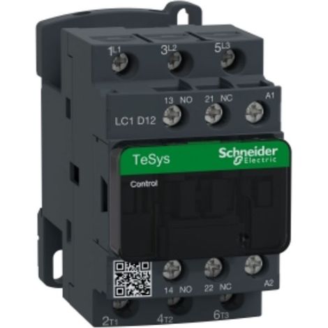 Contacteur TeSys LC1D 3P AC3 440V 12 A bobine 220 V CA - LC1D12M7