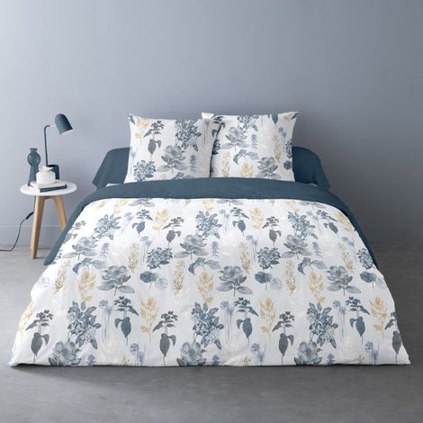 Housse de couette 240x220 TESS + 2 taies matière Polaire