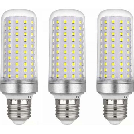 Lampe LED E27 30w, XU, AC175-265V, Blanc Froid 6000K 2500LM, Réglable luminosité, 300W Ampoule Halogène Équivalent, Pour Lustres, Plafonniers, Lampes de Table et Lampadaires, 3 KZQ - KZQ