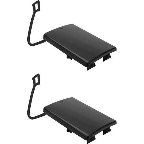 Adatto a 2 coperture per anello di traino paraurti anteriore non verniciate 2118850026. Compatibile con W211 2003 2004 2005.