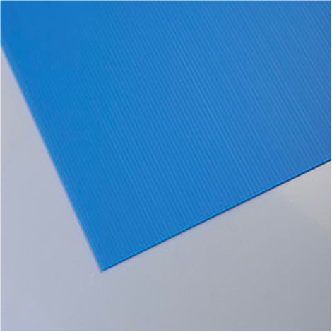 LASTRA ALVEOLARE "PLASTONDA" 50X150 SP.2,5MM AZZURRO