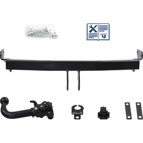 Attelage - Jeep COMPASS - 09/06-12/99 - rotule démontable - AUTO-HAK - Faisceau spécifique 7 broches (1/2)