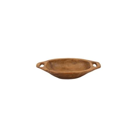 Plateau en teck cm 37x26,5x7 (1/5)