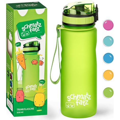 schmatzfatz Trinkflasche Sportflasche 500 ml 24 cm Tritan
