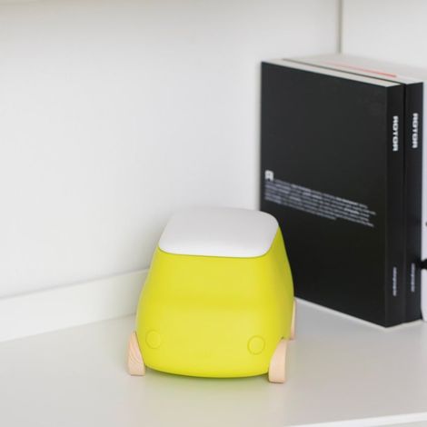 Juguetes de máquina de almacenamiento de plástico para niños Van Mini - Verde