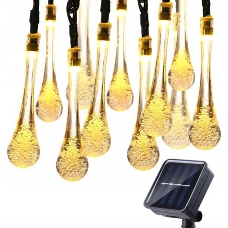 Solar-Lichterkette für den Garten, 40 LEDs
