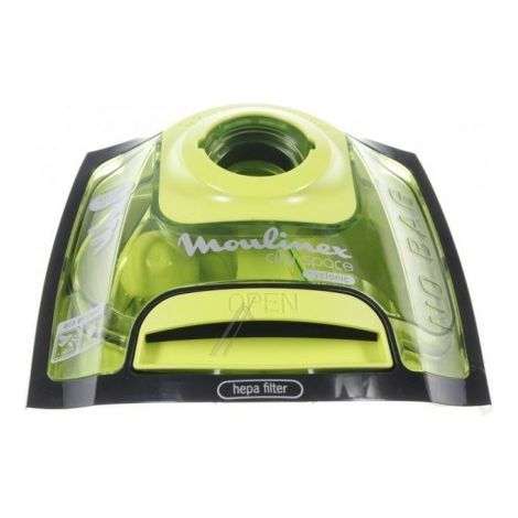 Couvercle complet vert pour aspirateur moulinex