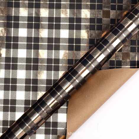 Papier cadeau de Noël grand format (43 cm de large x 3 m de long), en rouleau