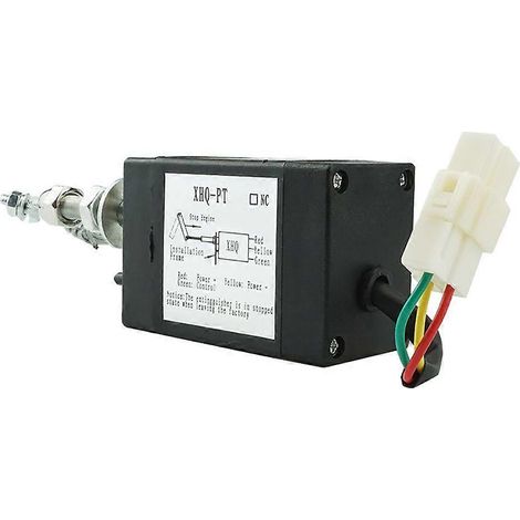 -Électrovanne d'arrêt d'accessoires moteur à traction de type PT (12 V normalement ouverte) (1/5)