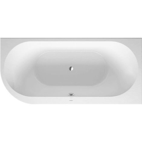 Duravit Baignoire Darling New 190x90cm, angle droit, 700247, avec couvercle et cadre en acrylique - 700247000000000 (1/2)