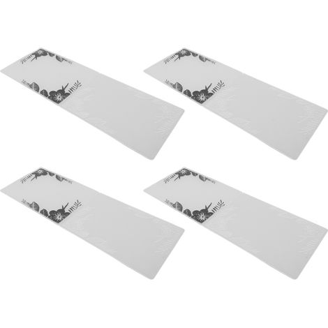 Lot de 4 Pochoirs en Plastique pour Embossage DIY Gabarits de Tampon Scrapbooking Cartes Album Photo (1/5)