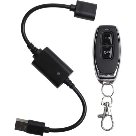 Interrupteur marche/arrêt sans fil USB 433 MHz, 5 V CC (1/5)