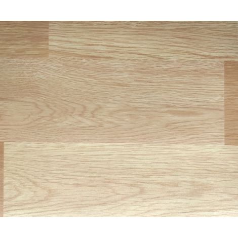 Suelo De Vinilo Para Instalar En Rollo 140X600Cm, Madera Roble Claro