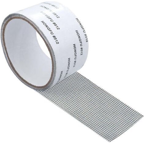 Black adhesive tape for repairing mosquito nets (5 cm x 2 m). (1/5)
