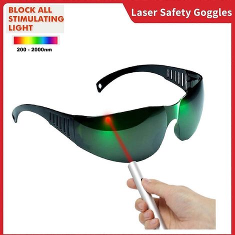 Lunettes de protection laser, lentilles de sécurité, lunettes de protection 532 755 1064 nm Nd Yag IPL Fpv IR Épilation dentaire par rayonnement laser Épilation des poils ( ) (1/5)