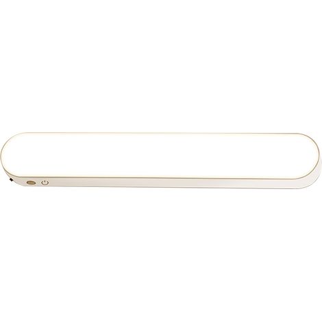 Lampe de lecture magnétique USB à LED dimmable sous meuble, à fixer au mur ou au lit, idéale pour chambre, dortoir, cuisine ou armoire. (1/5)