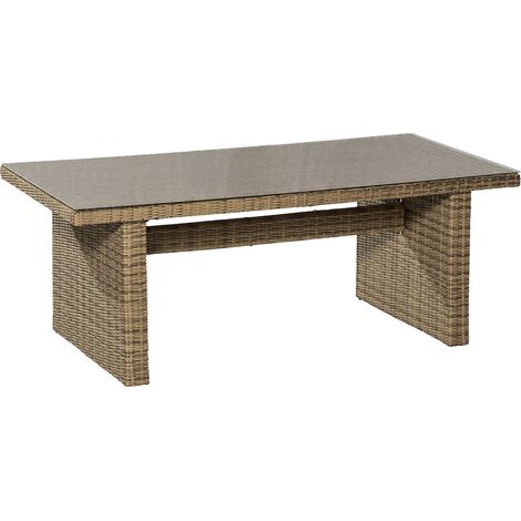 Teneriffa Set 13tlg. 6 Sessel m.Kissen, 1 Tisch, 200 x100 cm