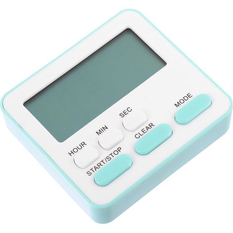 Minuteur Électronique Multifonction Silencieux Cuisine et Alarme, (1/5)